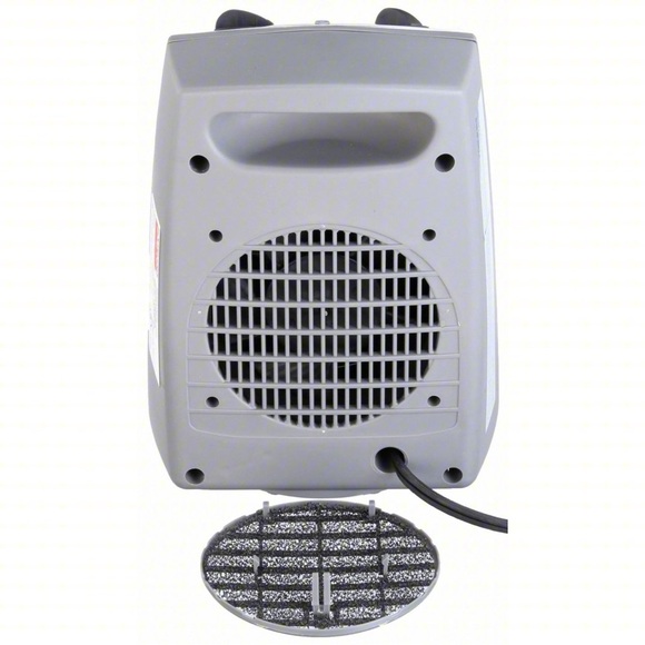 DAYTON ELECTRIC CERAMIC SPACE HEATER 1VNW9A FAN FORCED 1500W 120V 60Hz - Picture 2 of 4